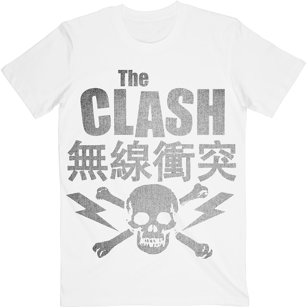 The Clash Unisex T-Shirt: Skull & Crossbones (X-Large)