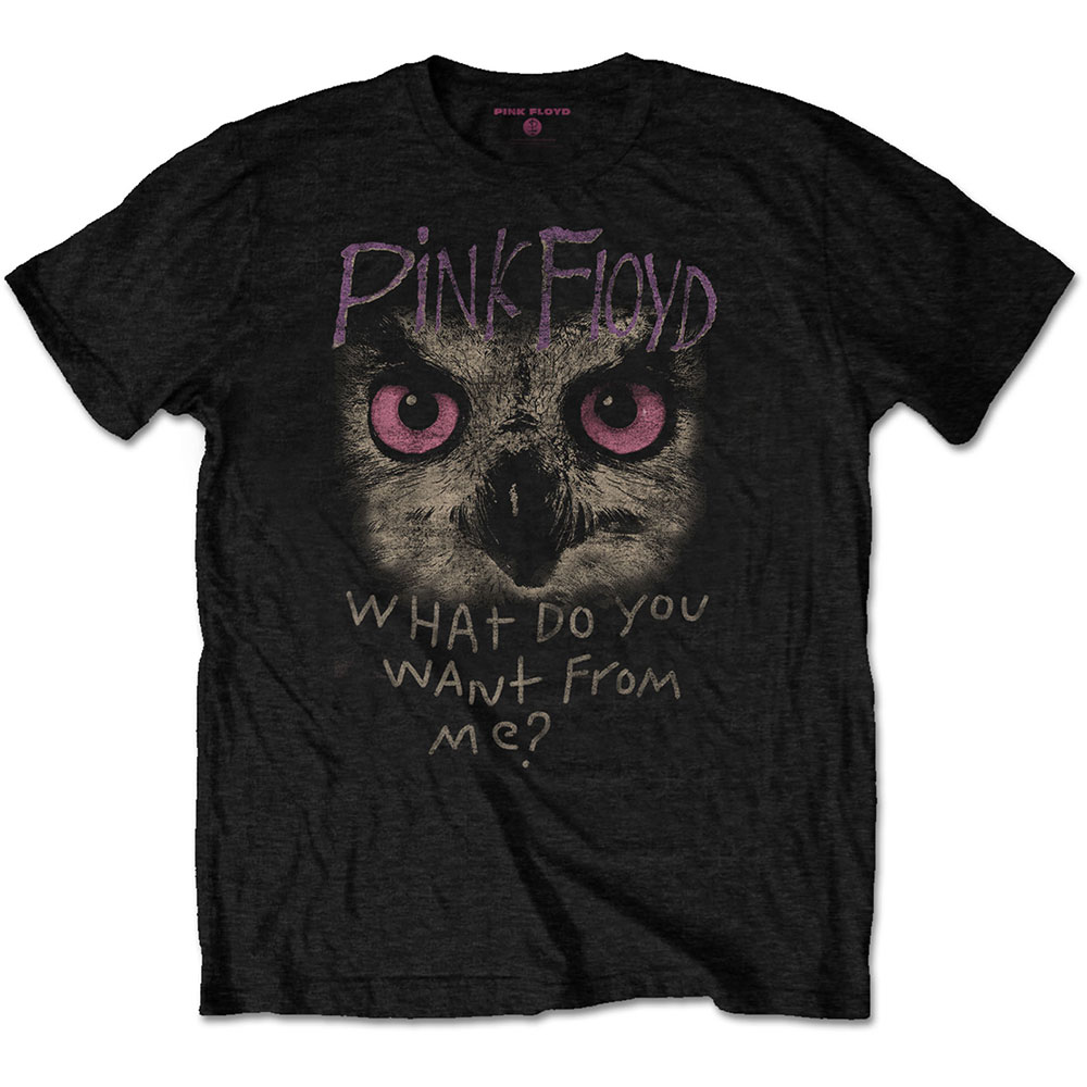 Pink Floyd Unisex T-Shirt: Owl - WDYWFM? (X-Large)