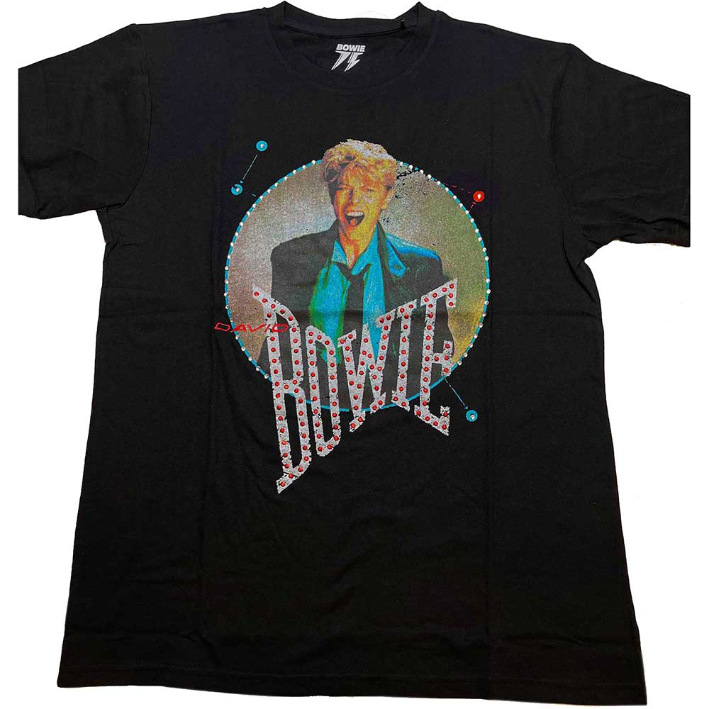 David Bowie Unisex T-Shirt: Vintage '83 (Diamante) (XX-Large)
