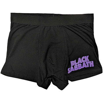 Black Sabbath Unisex Boxers: Wavy Logo (Small)