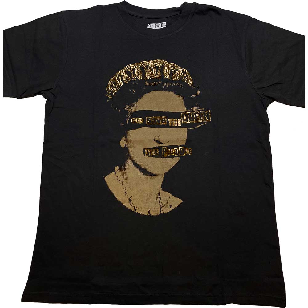 The Sex Pistols Unisex T-Shirt: God Save The Queen (Diamante) (XX-Large)
