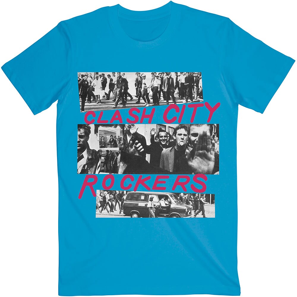 The Clash Unisex T-Shirt: City Rockers (Large)