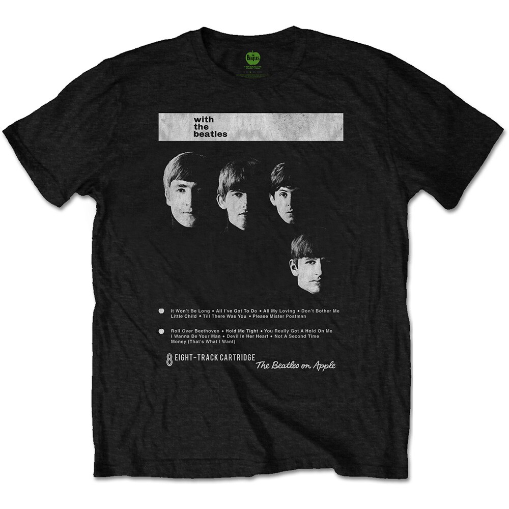 The Beatles Unisex T-Shirt: With The Beatles 8 Track (X-Large) - 2