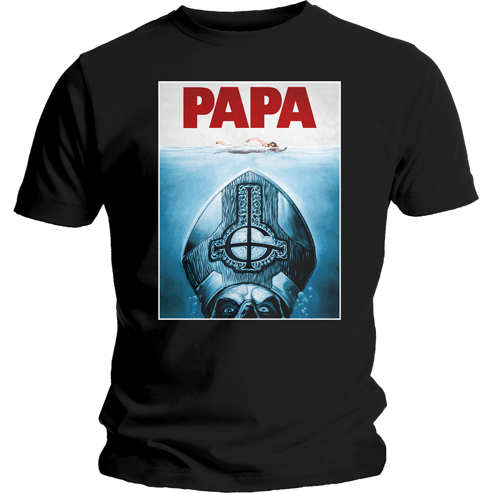 Ghost Unisex T-Shirt: Papa Jaws (X-Large)