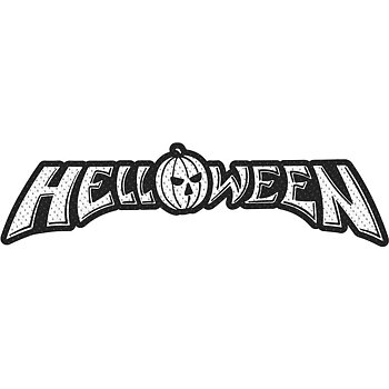 Helloween Standard Patch: Logo Cut Out