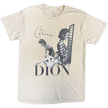 Celine Dion Unisex T-Shirt: Homage (Sand) (XX-Large)