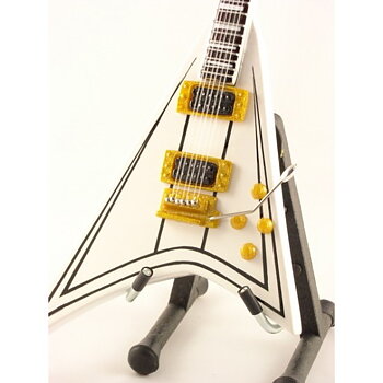Minigitarr: Quite Riot - Randy Rhoads - Jackson RR1 White V