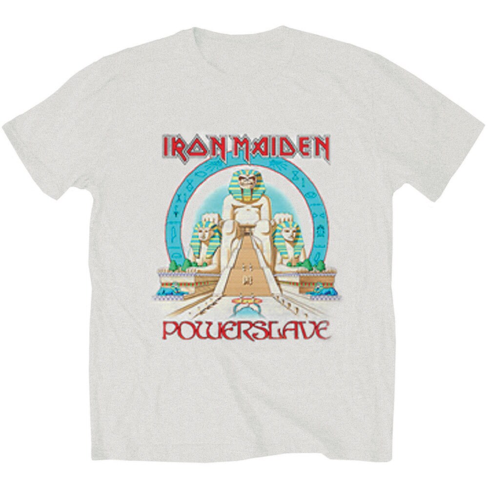 Iron Maiden Unisex T-Shirt: Powerslave Egypt (Large) - 2