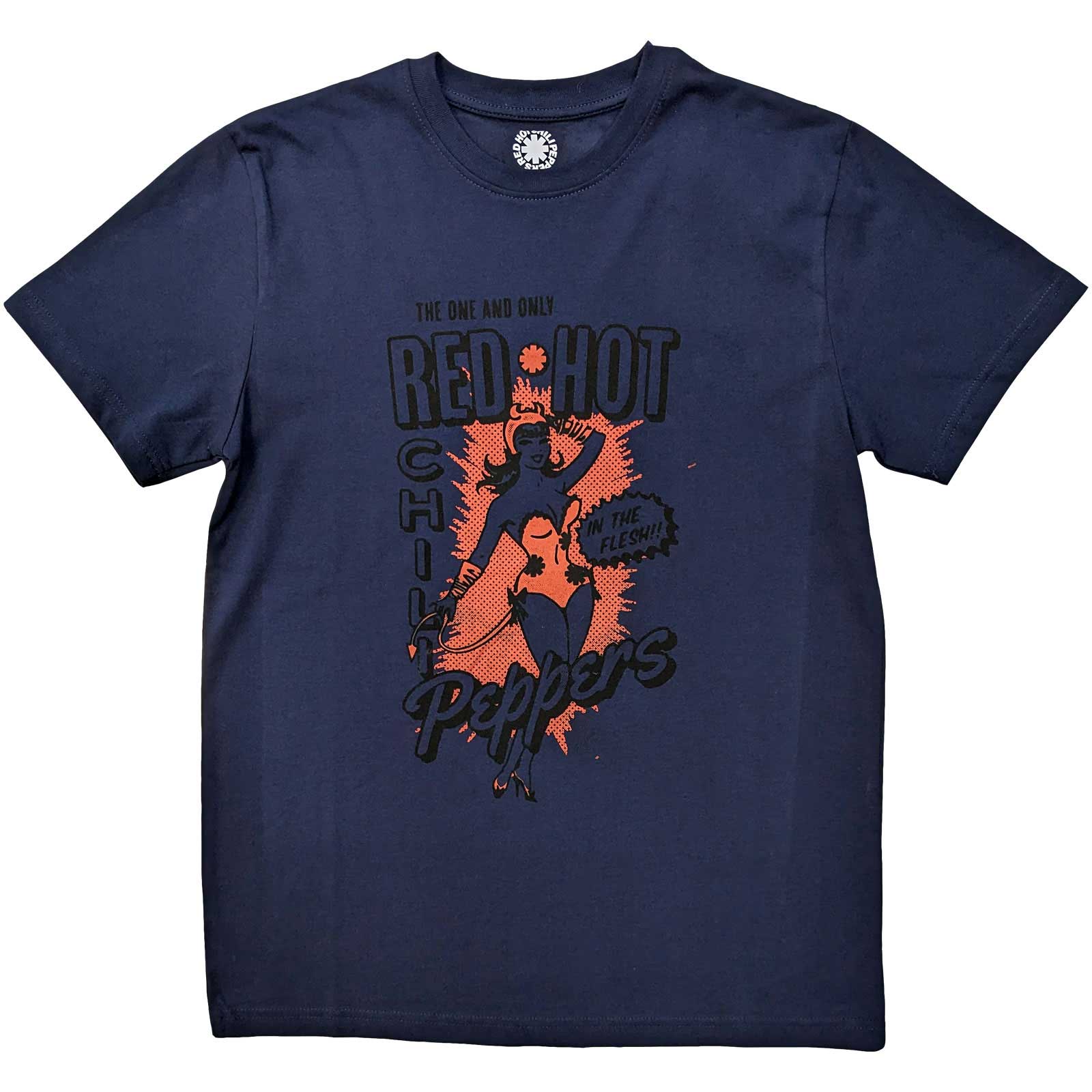 Red Hot Chili Peppers Unisex T-Shirt: In The Flesh (Small)