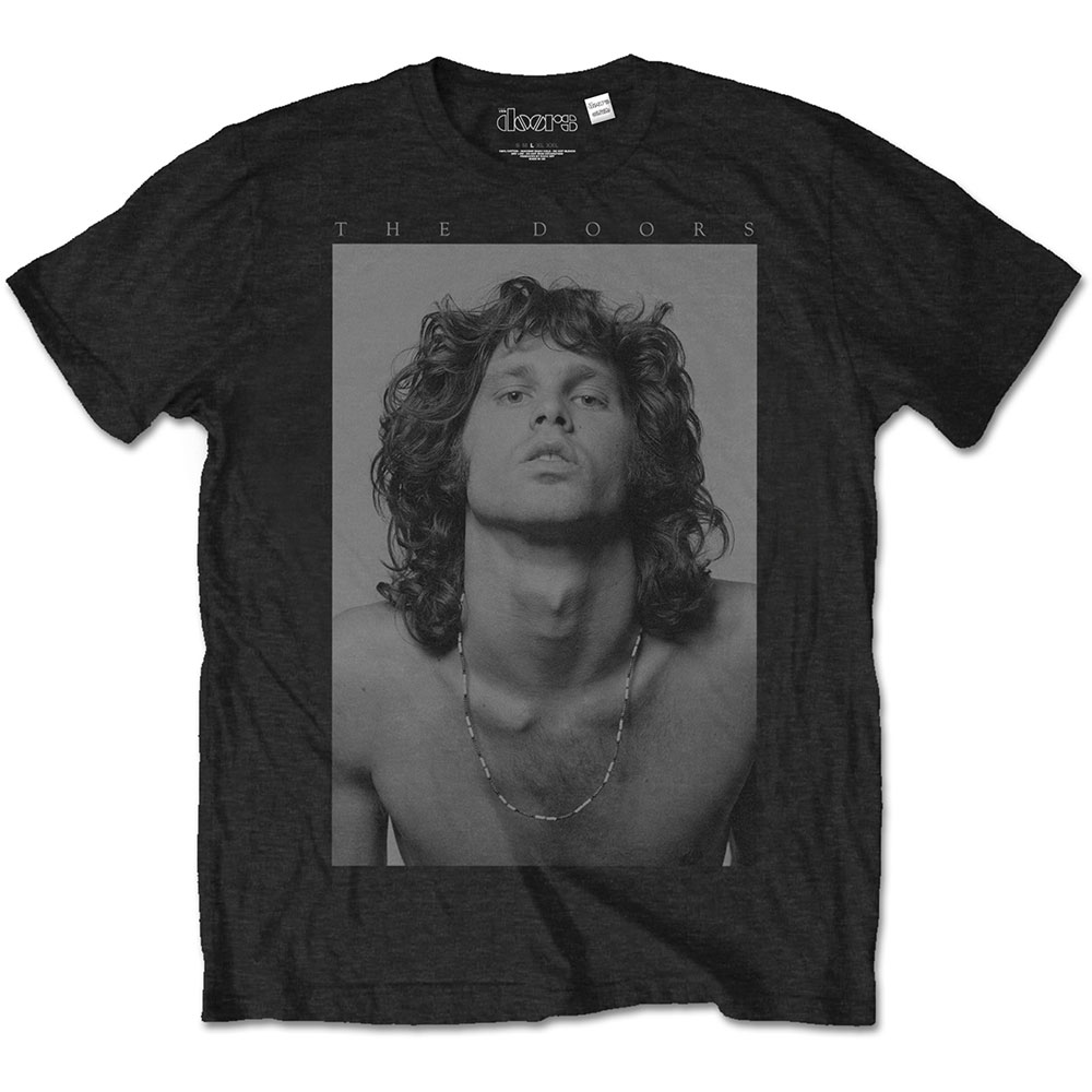 The Doors Unisex T-Shirt: Jim Beads Boyfriend (X-Large) - 2