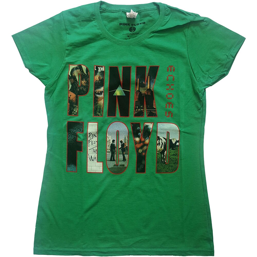 Pink Floyd Ladies T-Shirt: Echoes Album Montage (X-Small)