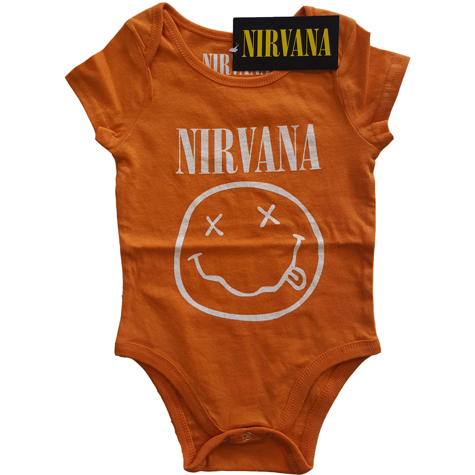 Nirvana baby sparkdräkt: White Smiley (12 Months) - 2