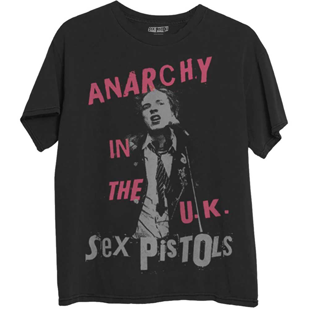 The Sex Pistols Unisex T-Shirt: Anarchy in the UK (Small)