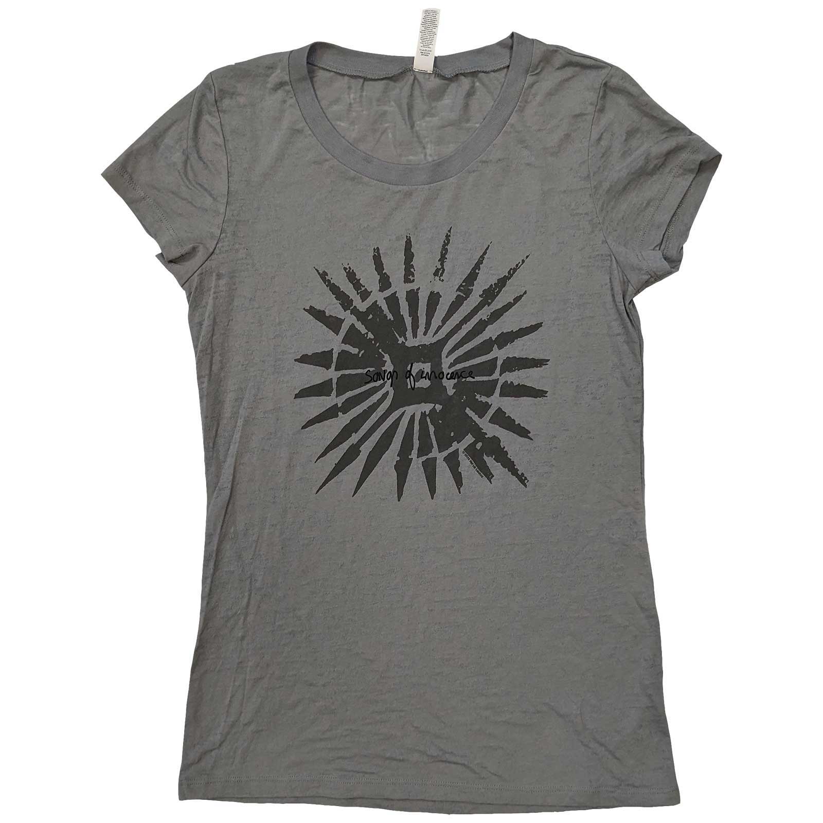 U2 Ladies T-Shirt: Songs of Innocence Disc Art (Ex-Tour) (X-Large)