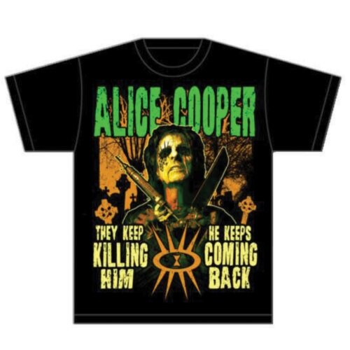 Alice Cooper Unisex T-Shirt: Graveyard (Large) - 2