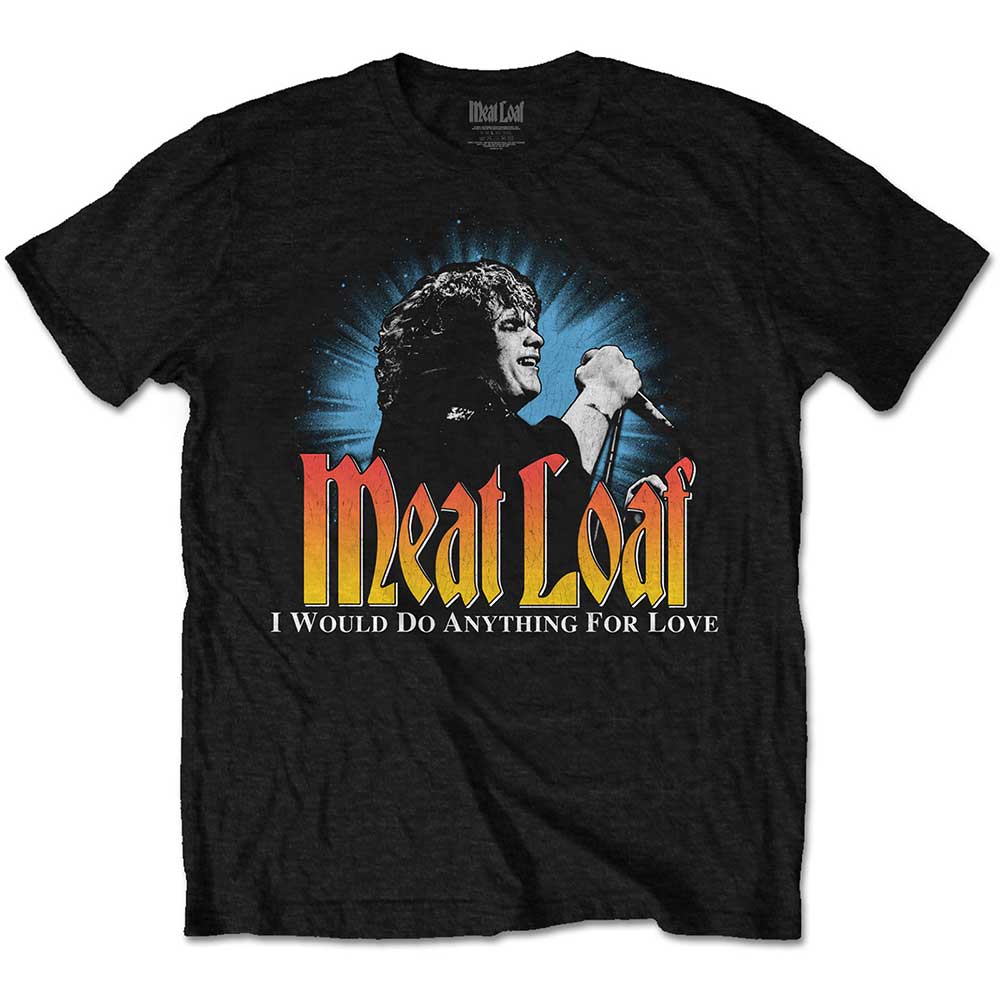 Meat Loaf Unisex T-Shirt: Live (Small)