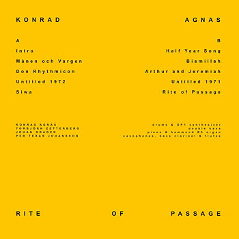 Konrad Agnas: Rite of Passage (LP)