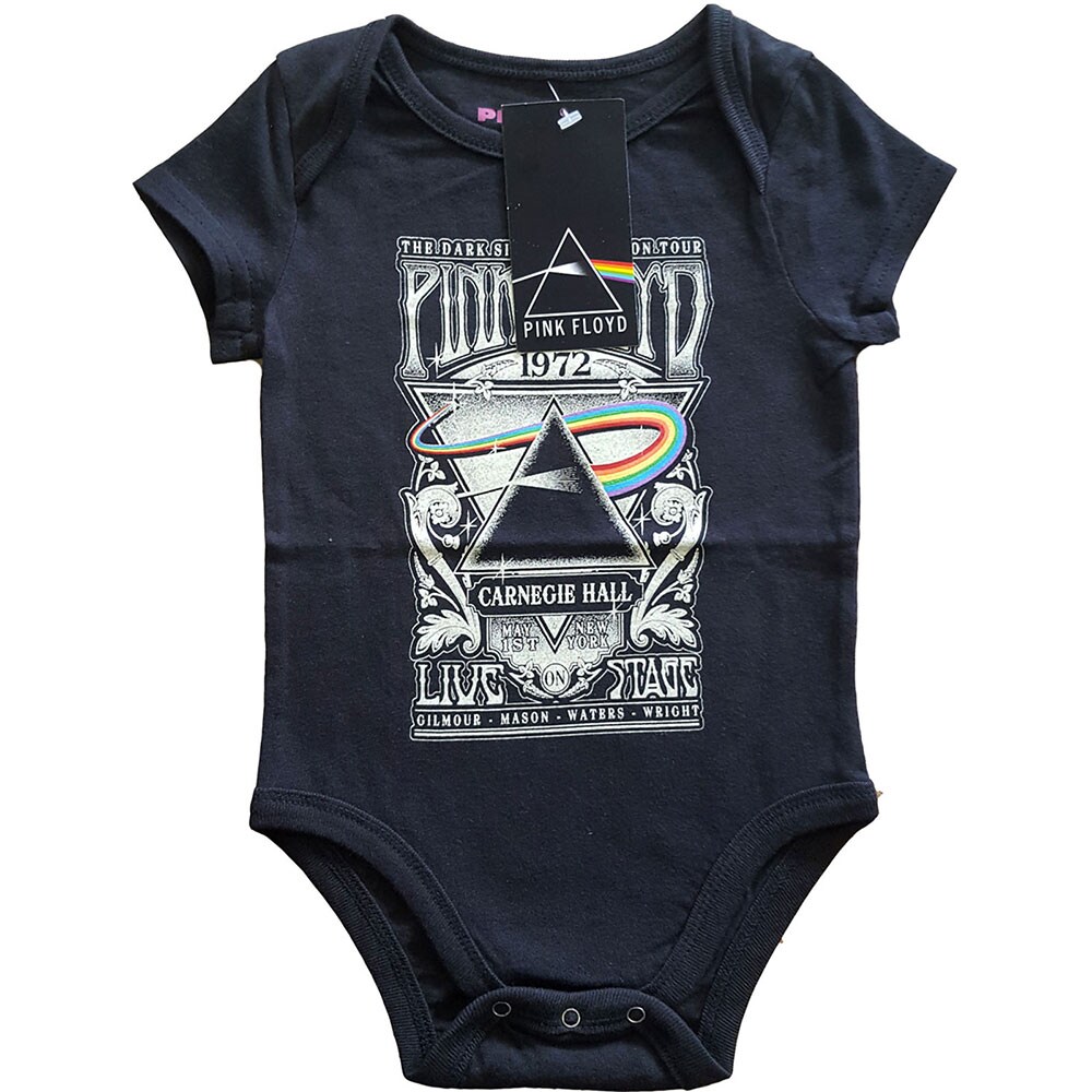 Pink Floyd Kids Baby Grow: Carnegie Hall Poster (12 Months)