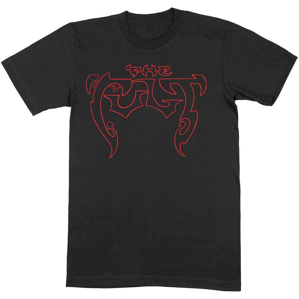 The Cult Unisex T-Shirt: Outline Logo (Small)
