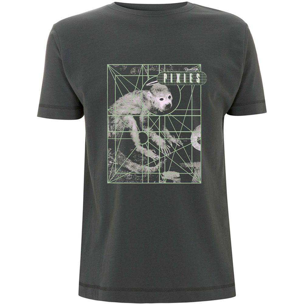 Pixies Unisex T-Shirt: Monkey Grid (X-Large)