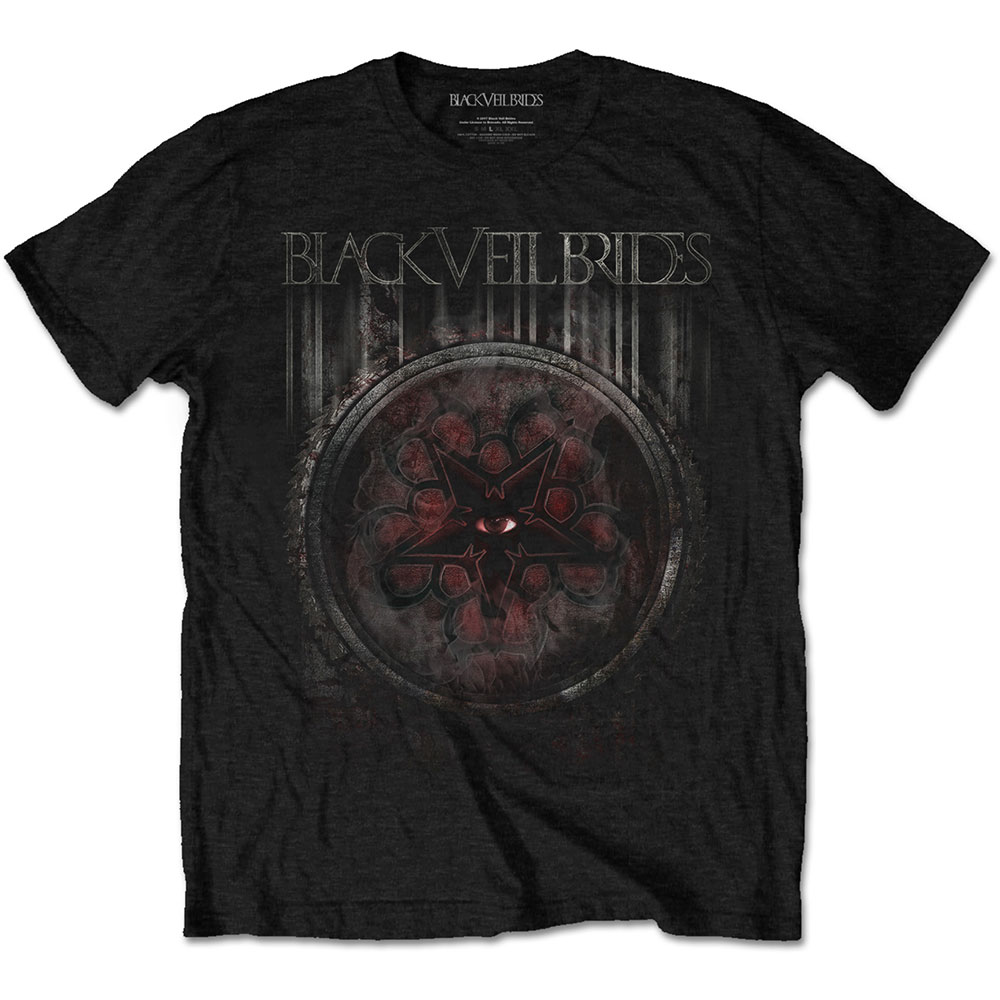Black Veil Brides Unisex T-Shirt: Rusted (X-Large)