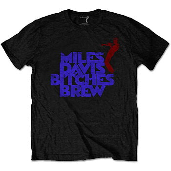Miles Davis Unisex T-Shirt: Bitches Brew Vintage (Medium)