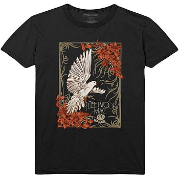 Fleetwood Mac Unisex T-Shirt: Dove (Large)