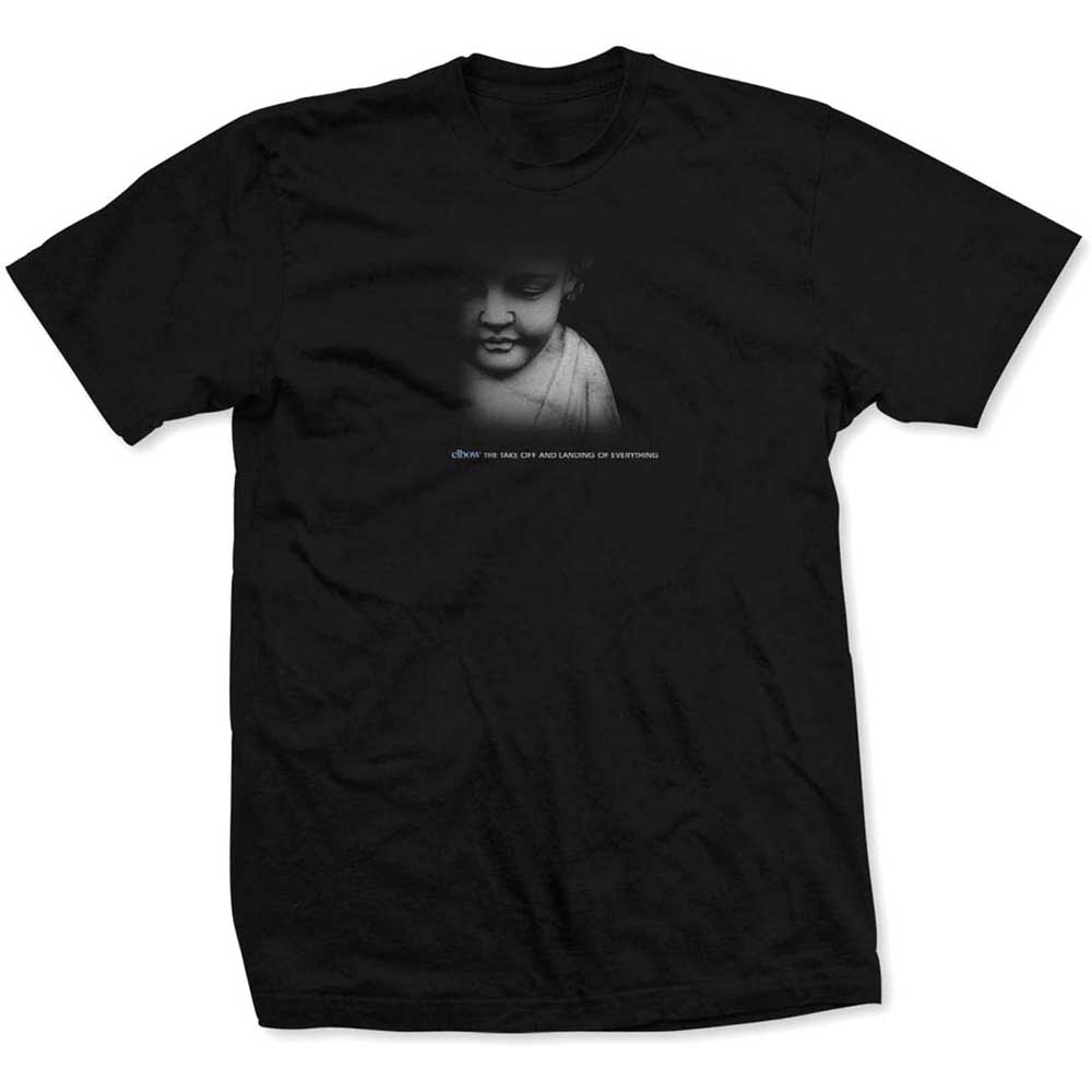 Elbow Unisex T-Shirt: The Take Off and Landing of Everything B&W (X-Large)