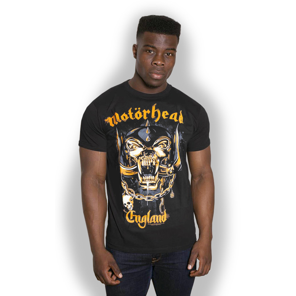 Motorhead Unisex T-Shirt: Mustard Pig (Large)
