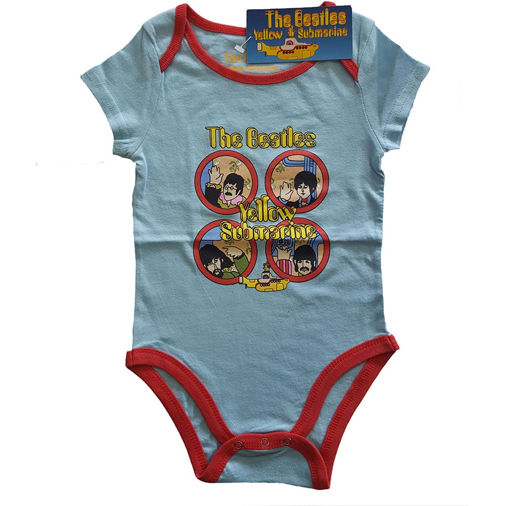 The Beatles baby sparkdräkt: Yellow Submarine Portholes (24 Months)