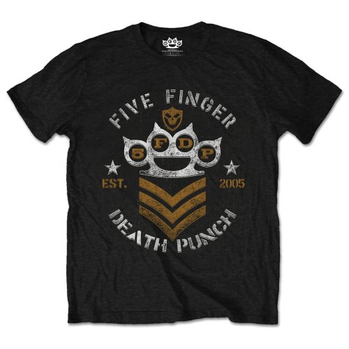 Five Finger Death Punch Unisex T-Shirt: Chevron (X-Large) - 2