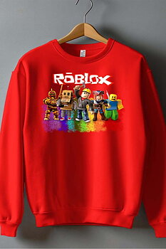 Roblox Barn Sweatshirt - Rob Friends - Röd - Unisex