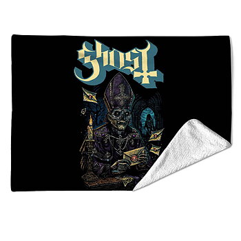 Ghost Sherpa Fleece Blanket: Missive (Multicolour) (Single)