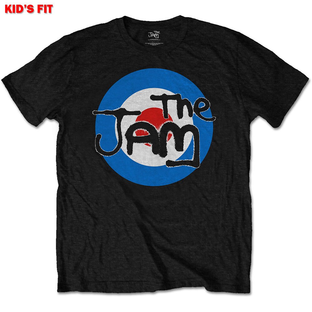 The Jam Kids T-Shirt: Spray Target Logo (Retail Pack) (7-8 Years)