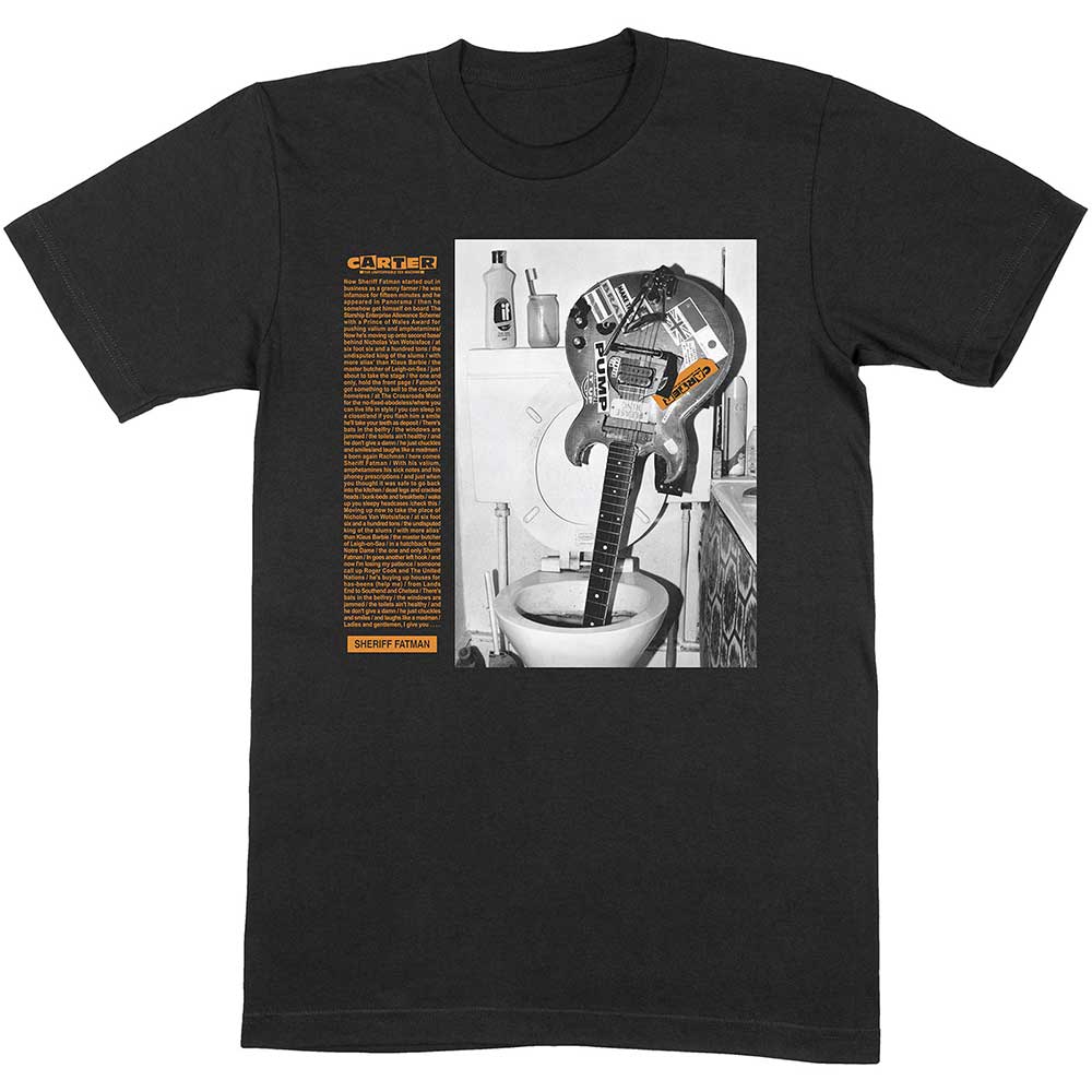 Carter USM Unisex T-Shirt: Sheriff Fatman (Small)