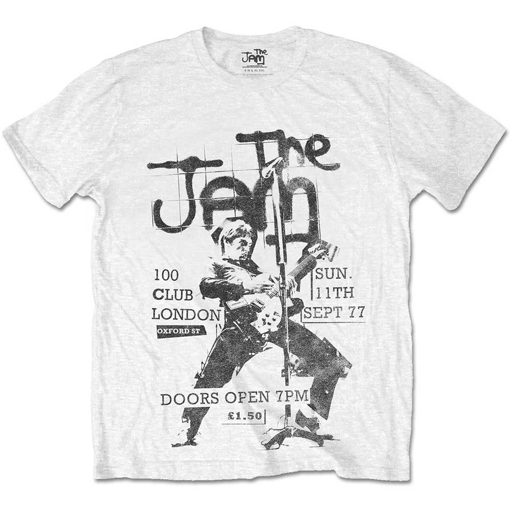 The Jam Unisex T-Shirt: 100 Club 77 (X-Large) - 2