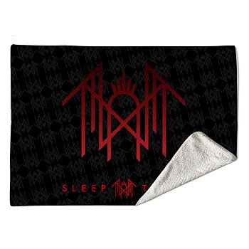 Sleep Token Sherpa Fleece Blanket: Red Logo (Multicolour) (Single)
