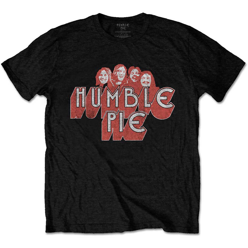 Humble Pie Unisex T-Shirt: Live '73 Poster (Large)