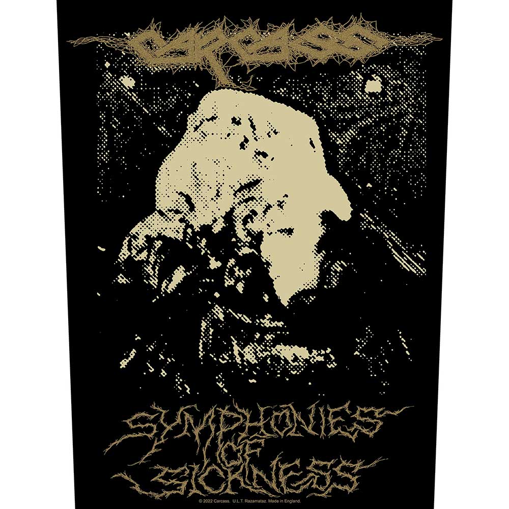 Carcass Back Patch: Symphonies Of Sickness