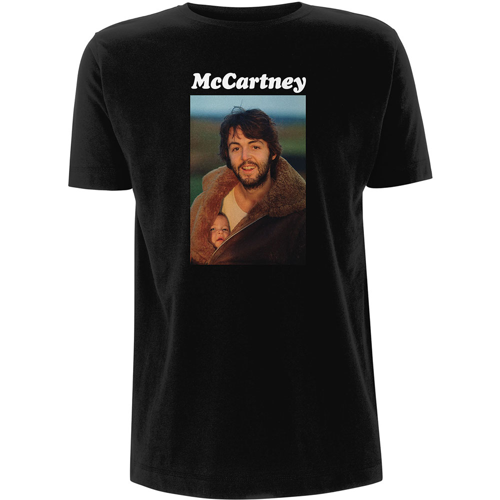 Paul McCartney Unisex T-Shirt: McCartney Photo (Small)