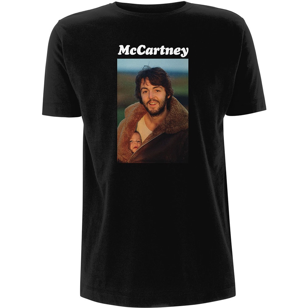 Paul McCartney Unisex T-Shirt: McCartney Photo (Large)