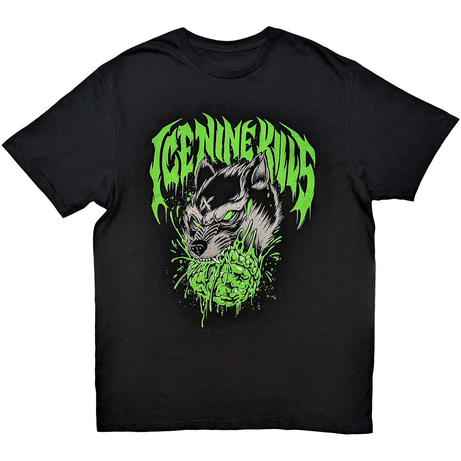 Ice Nine Kills Unisex T-Shirt: Wolf  (Large)
