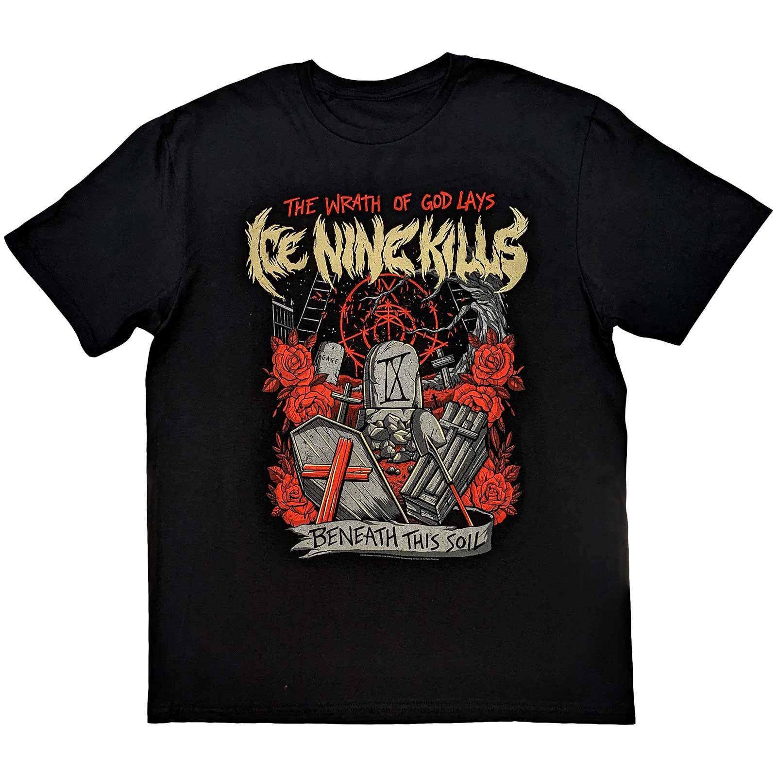 Ice Nine Kills Unisex T-Shirt: Wrath  (Large)