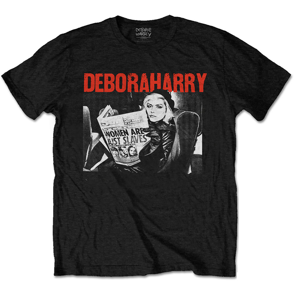 Debbie Harry Unisex T-Shirt: Women Are Just Slaves (Large)