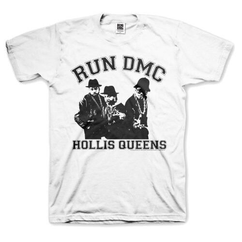 Run DMC Unisex T-Shirt: Hollis Queen Pose (Large) - 2