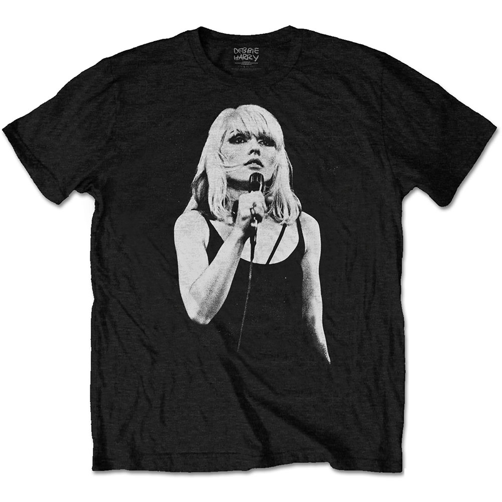 Debbie Harry Unisex T-Shirt: Open Mic. (Small)