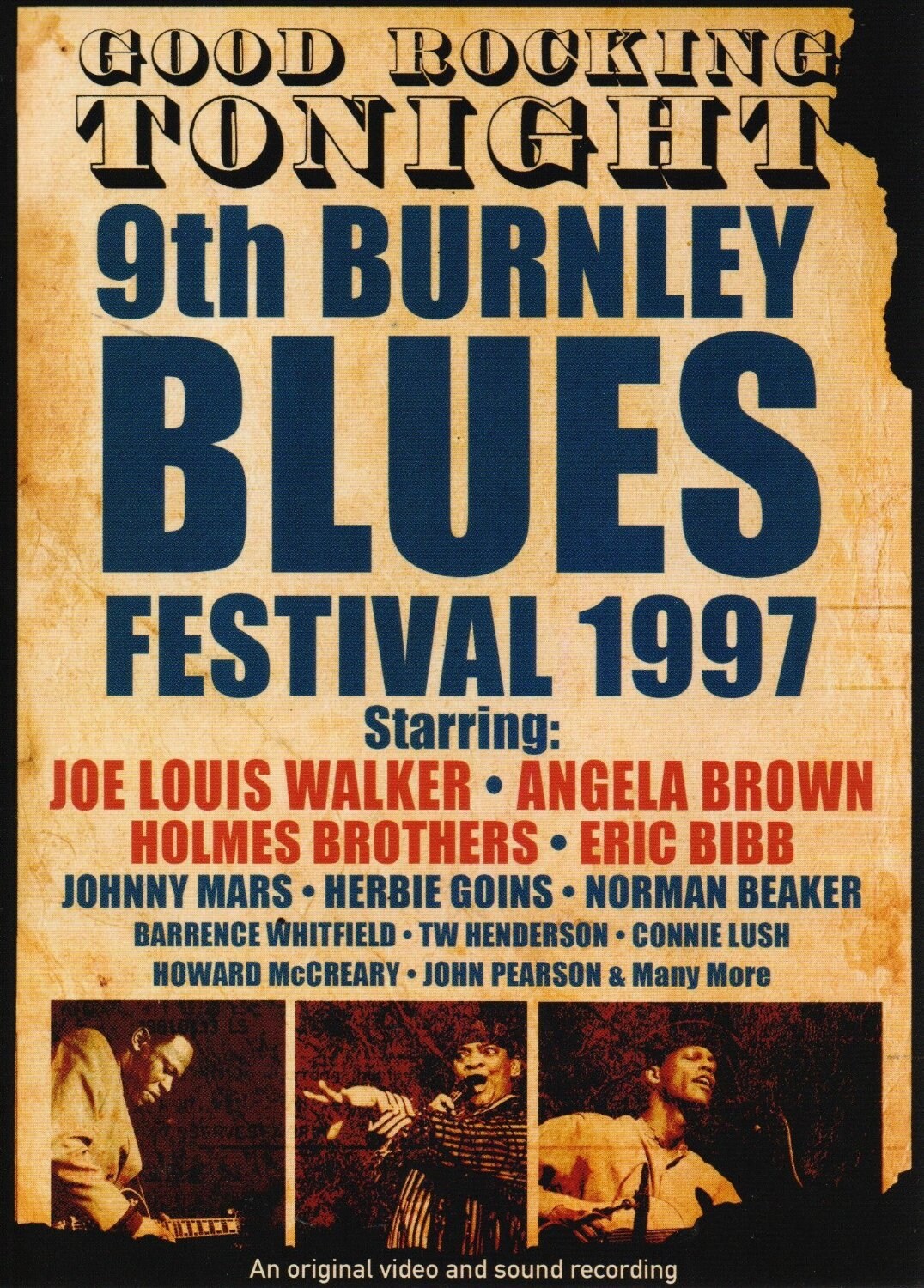 Various Artists: A Good Rockin Tonight - 9th Burnley Blues Festival 1997 - 2