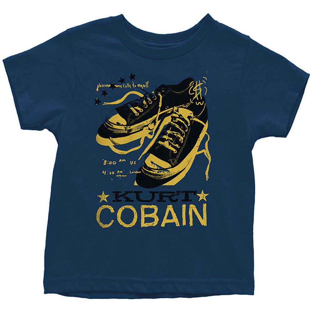 Kurt Cobain Kids Toddler T-Shirt: Laces (4 Years) - 2