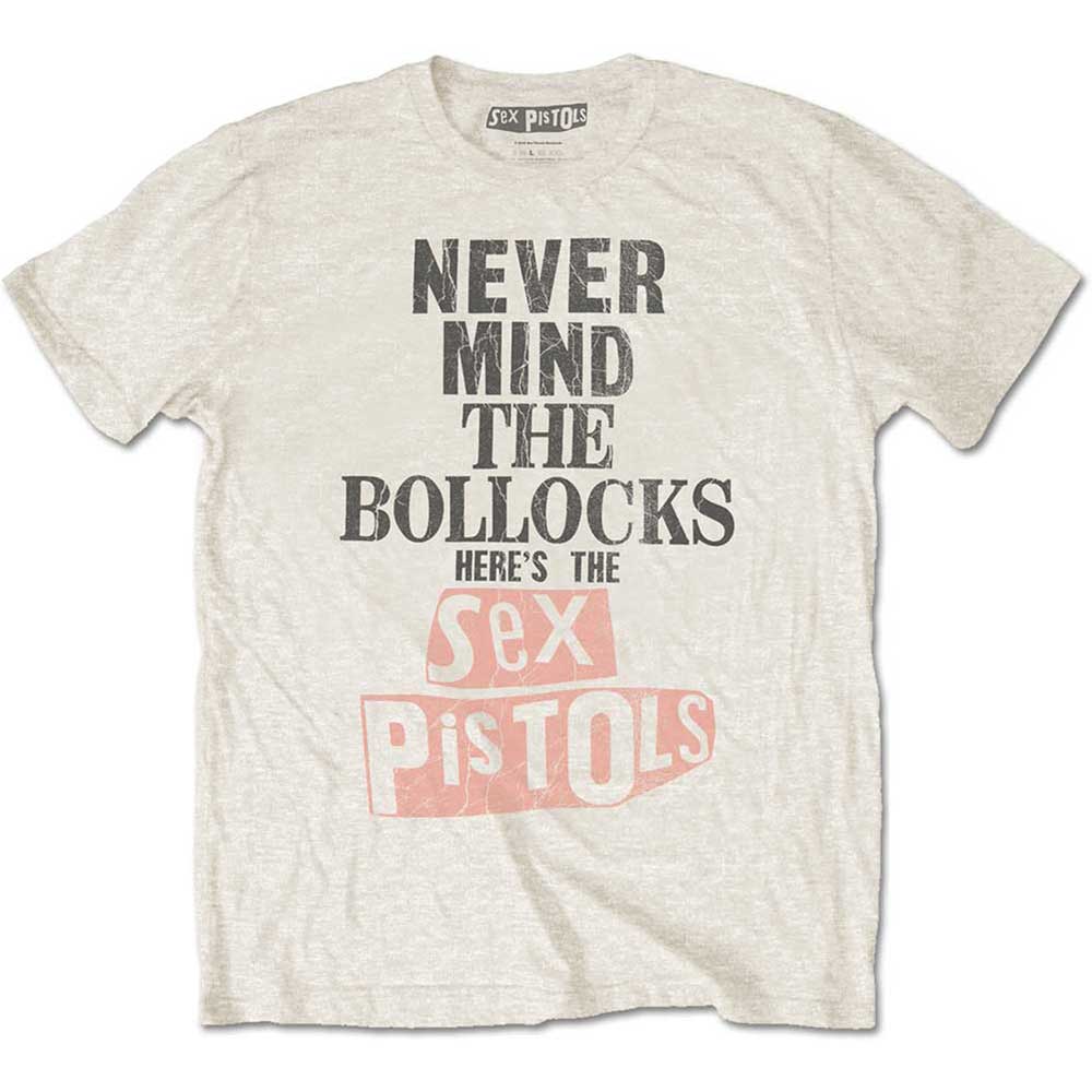 The Sex Pistols Unisex T-Shirt: Bollocks Distressed (X-Large)