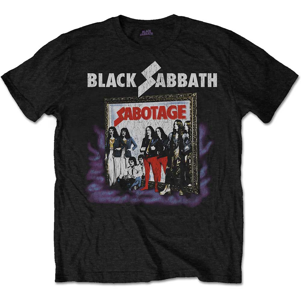 Black Sabbath Unisex T-Shirt: Sabotage Vintage (X-Large)